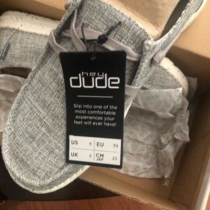 Wendy Linen Hey Dude Shoes